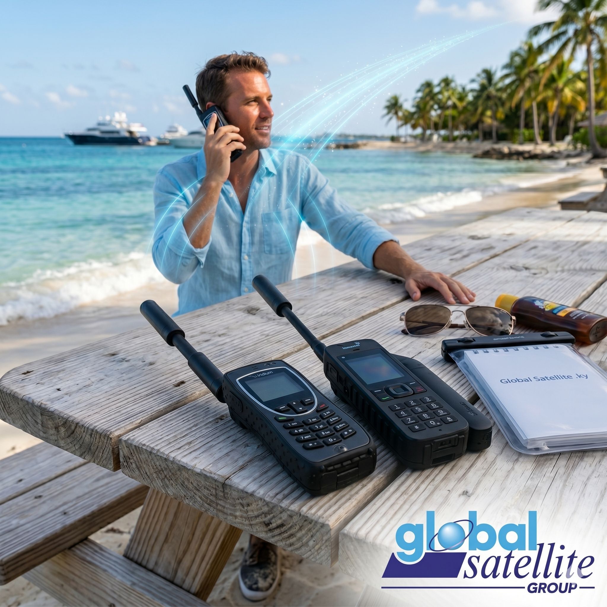 Global Satellite Cayman - Caribbean Coverage